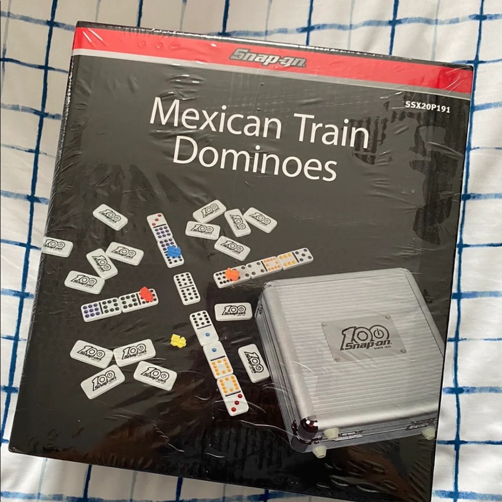 Snap-On Mexican Train Dominoes